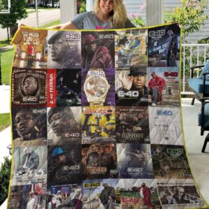 M300719 E-40 Quilt Blanket  Quilt
